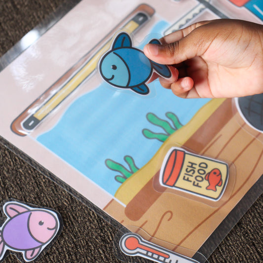 My Pet Fish | Printable Paper Aquarium & Fish Rearing Kit