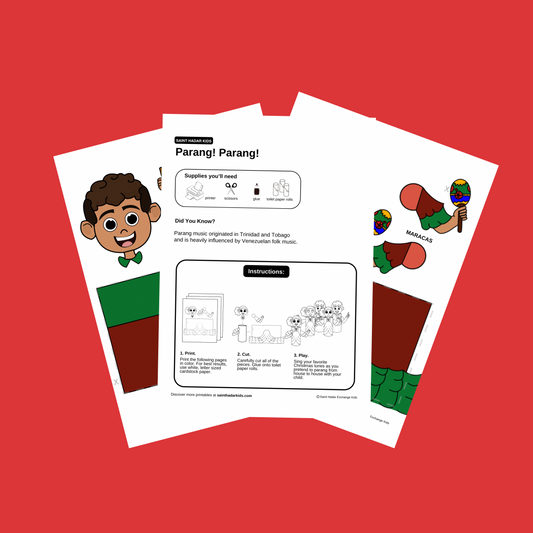Printable Parang Band Craft