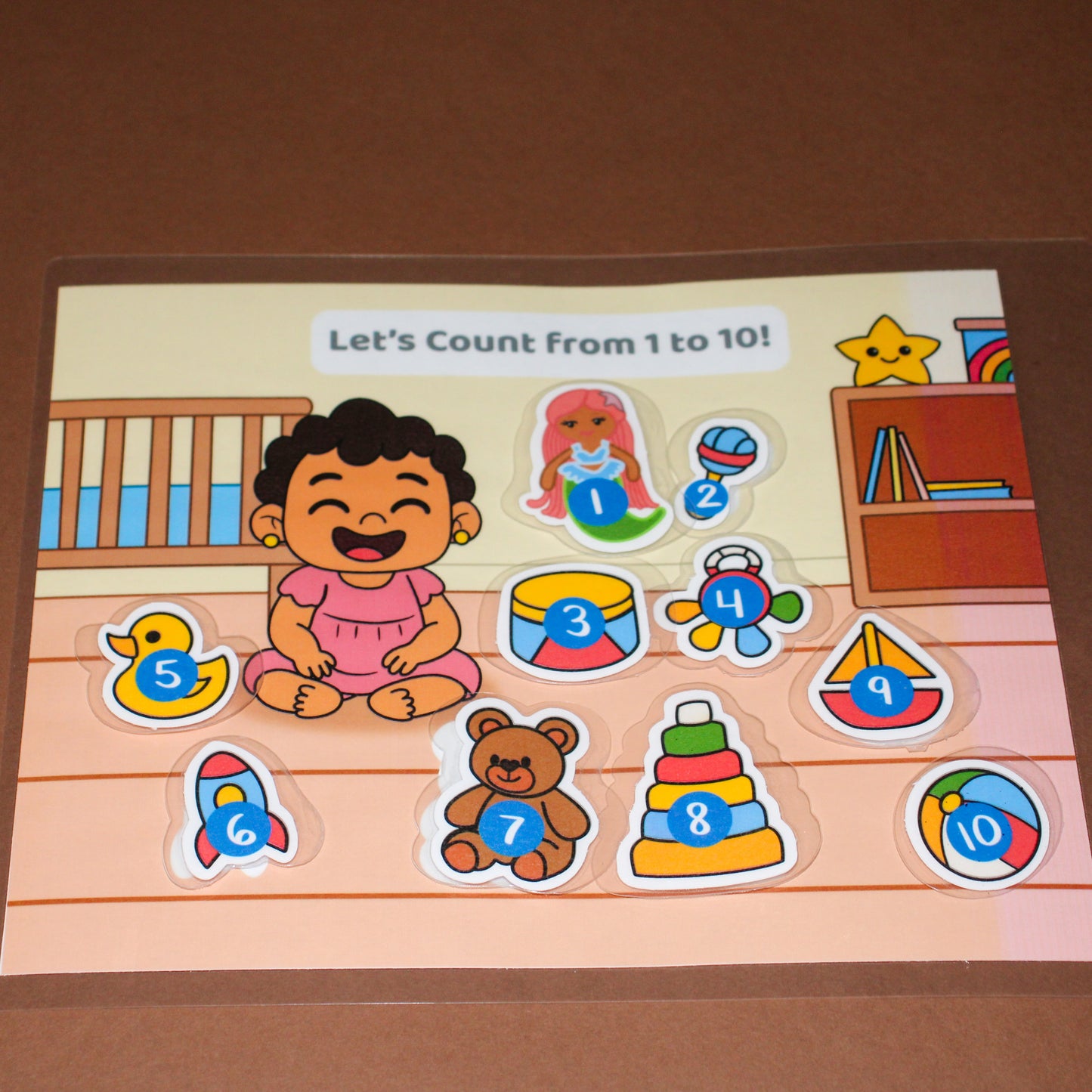Count & Play with Saint Hadar Kids | An Interactive Busy Book for Toddlers and Big Kids