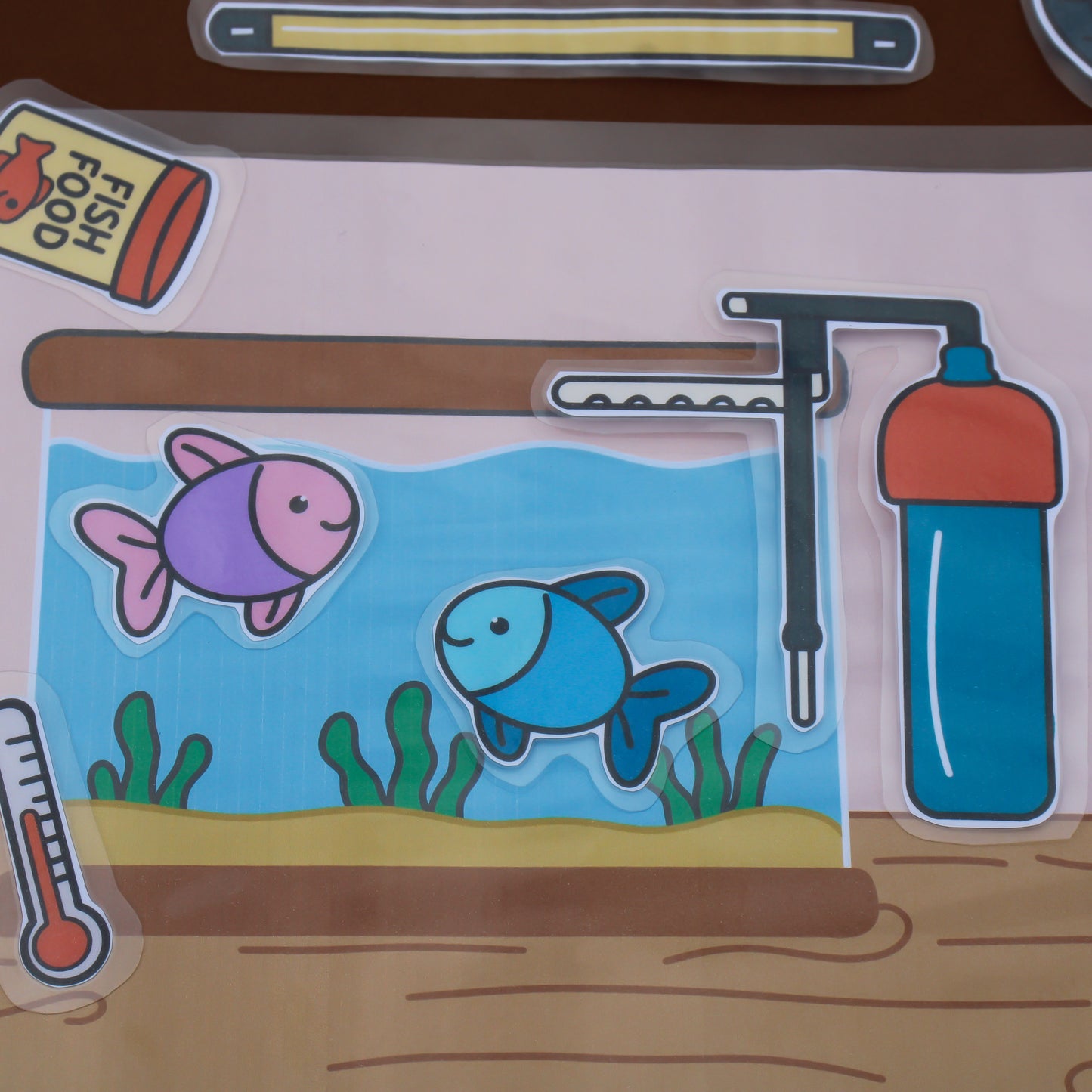 My Pet Fish | Printable Paper Aquarium & Fish Rearing Kit