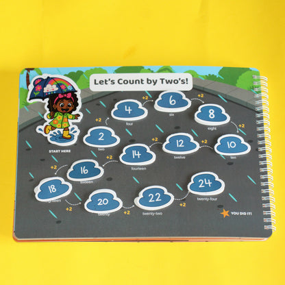 Count & Play with Saint Hadar Kids | An Interactive Busy Book for Toddlers and Big Kids