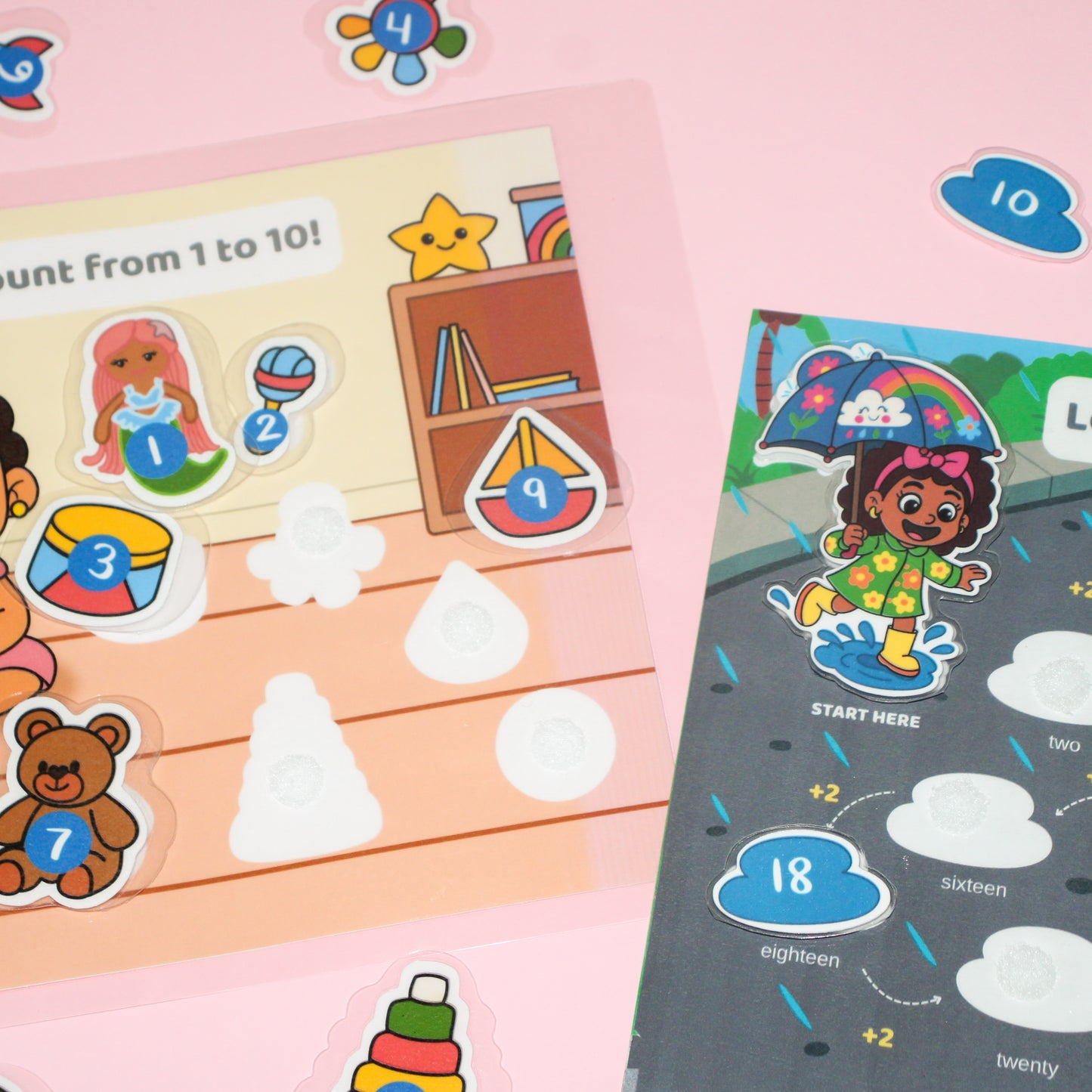Count & Play with Saint Hadar Kids | An Interactive Busy Book for Toddlers and Big Kids