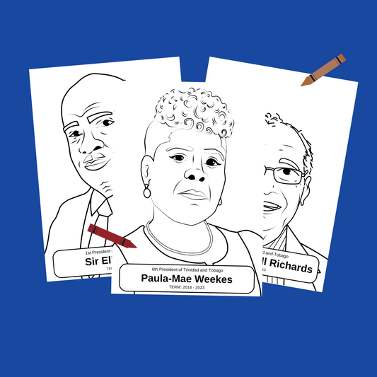 Presidents of Trinidad and Tobago Printable Coloring Pages